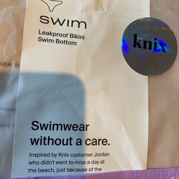 NWT KNIX Period Swim Bottom SPF50+  Size Large  Lava color - Picture 6 of 6